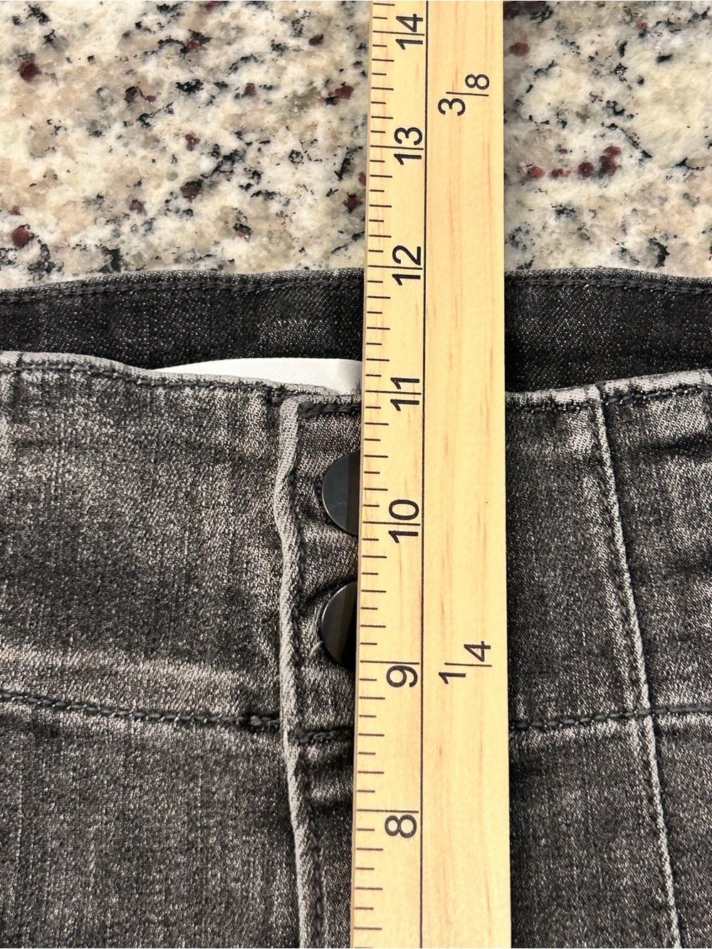 Altar’d State High-Waist Flared Women’s Jeans Charcoal Gray NWT 27 Stretch - Picture 8 of 11